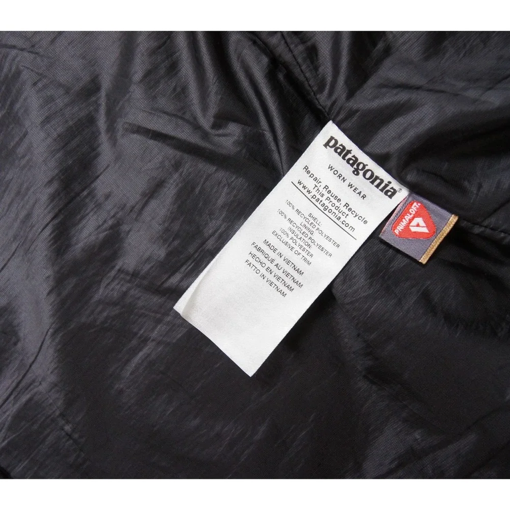 Patagonia Nano Puff Vest Mens XXL Black Quilted Full Zip Lightweight Outdoor